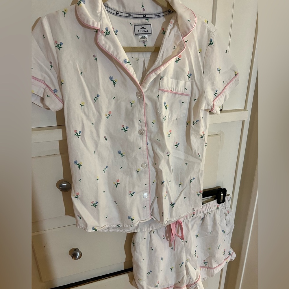 Petite Plume tulips pj set XS excellent condition only worn few times.